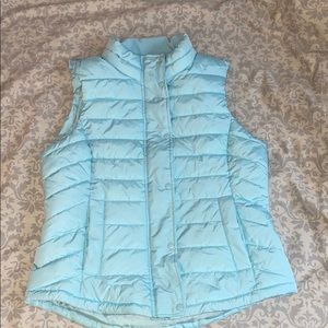 Blue Gap Puffer Vest